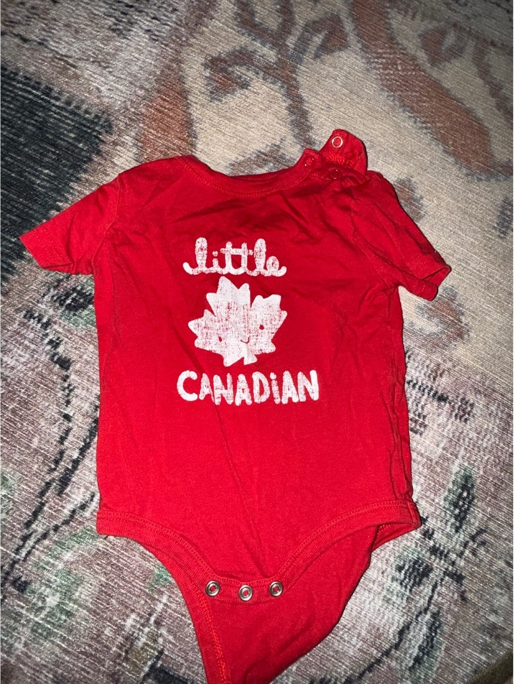 Little Canadian Joe Fresh 6-12 month one piece Montreal